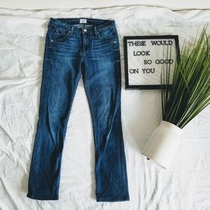 Hudson Carly Midrise Straight sz 27